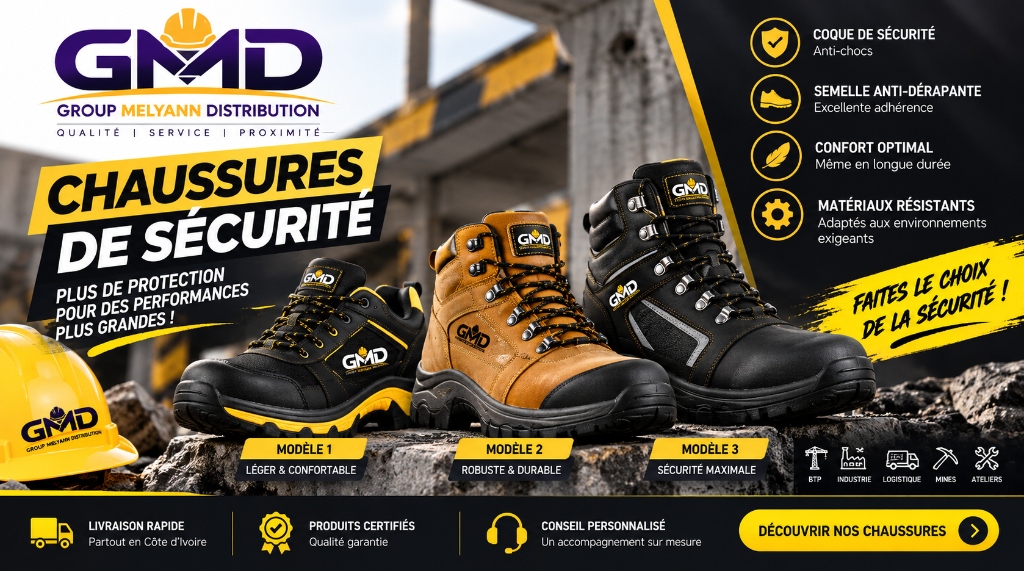 GMD - CHAUSSURES DE SÉCURITÉ