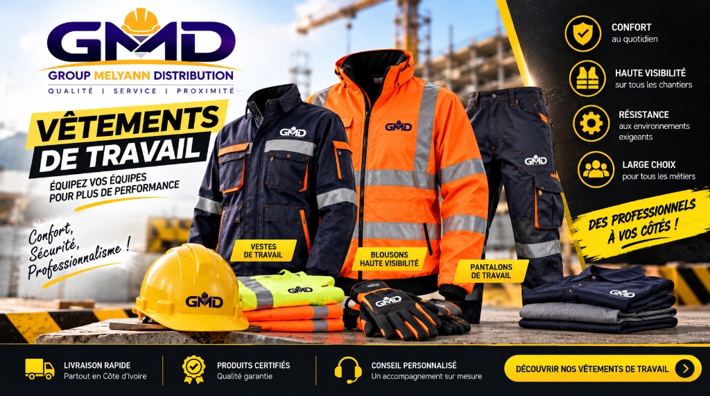 GMD - VÊTEMENTS DE TRAVAIL